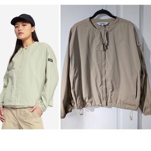 Aigle 1853 | Osier Beige Boxy Windbreaker Jacket